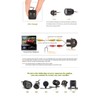 ERISIN Mini HD Camera 170° Viewing Angle Distance Line Waterproof