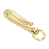 [PATIKIL] U Hook Key Chain 2" Length Solid Brass Wallet