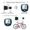 Dinokqa digital wireless bicycle speedometer, waterproof, wireless odometer with automatic