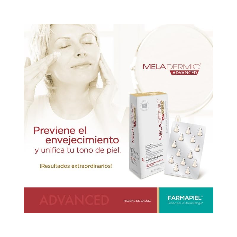 Meladermic Advanced Cápsulas Sérum Antimanchas FPS 50+