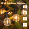 60FT Outdoor G40 LED Globe String Lights Dimmable Waterproof Shatterproof