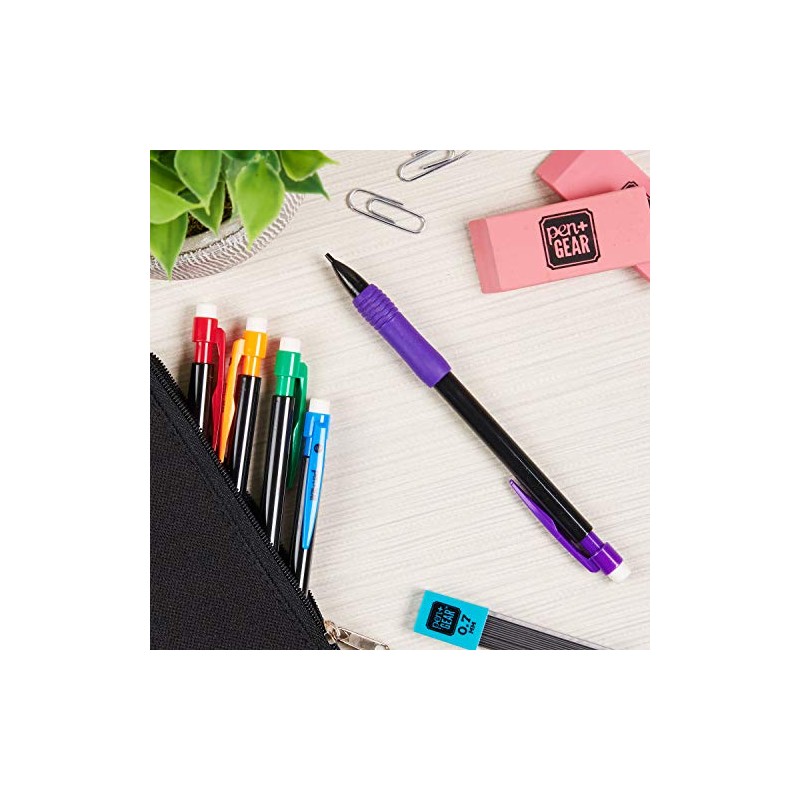 Mechanical Pencils, 0.7mm, 5 Count
