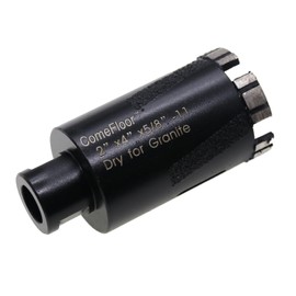 Diamond Core Drill Bits for Hard Stone Concrete Granite Marble, 2 Inch Laser Welded Diamond Hole Saw for Dry Drilling with 5/8-11 Thread (50mm), 1PC