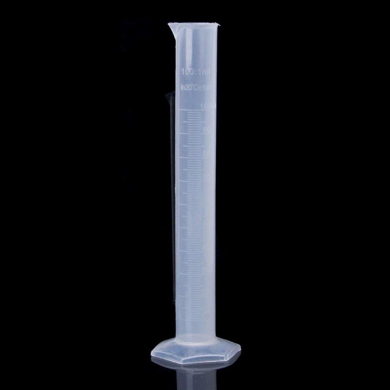 Hydrometer Test Tube, Plastic Graduated Cylinder, 100ml Hydrometer Test Tube