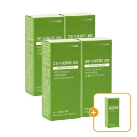 Nutricore [5 items] Nutricore Acerola C 300 Green Acerola 4+1 / [5개] 뉴트리코어 아세로라C 300 그린 아세로라 4+1