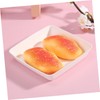KOMBIUDA 2Pcs Slow Rising Bread Decompression Realistic Squishy Food Model