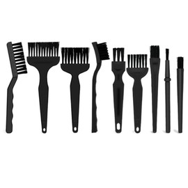 Anti Static Brush, 9 Pcs PCB Cleaning Tools, Small Portable Anti Static Brushes Electronics Computer Keyboard Laptop Cleaning Brush Kit