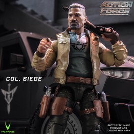Action Force Valaverse Series 5 Col. Siege Premium 6-Inch Scale Action Figure with Multiple Accessories