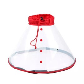 넥카라 보호대 병원용 강아지 산소마스크 깔때기 전용 Neck Collar Protective Device Hospital Use Dog Oxygen Mask Funnel Specific [Small Oxygen Masks, 2-pack]