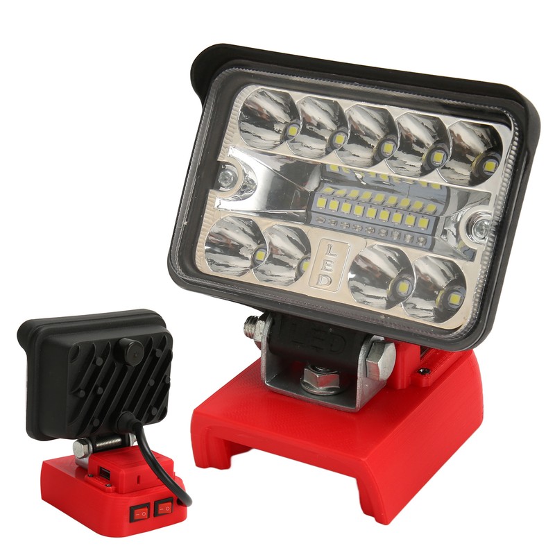 3in LED Rechargeable Work Light 18PCS Lamp Beads 2800lm 54W