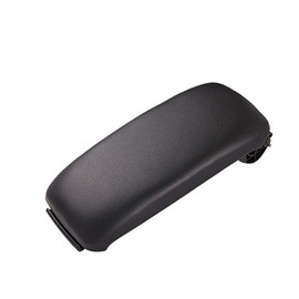 Centre Armrest Cover with Base Plate for A3 8P / A5 2003-2013, Black Leather, OE: 8P0864245P