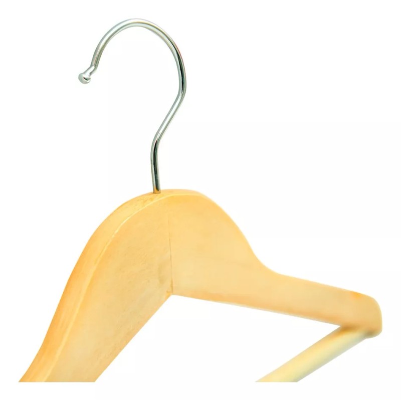 Exhivit Ganchos De Madera P/ropa De Niño(a) Paq C/10 Piezas