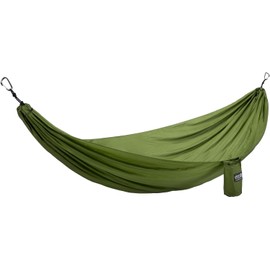 ENO TravelNest Hammock & Straps Combo - Portable Hiking and Camping Hammock with Straps Included - Travel Hammock for Camping, Hiking, Backpacking, a Festival, or The Beach - Moss