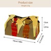 2 Pack Tissue Box Cover Holder, Hawaii Glowing Sea Rectangle
