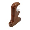 Nicerity 2Pcs Wooden Curtain Rod Brackets Drapery Rod, Support Bracket