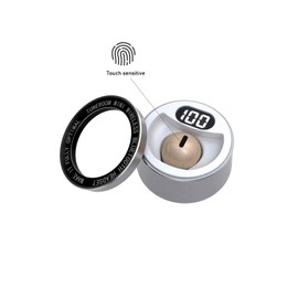 SZHTFX Mini-Kopfhörer, unsichtbar, Bluetooth 5.1, mit LED-Anzeige, kabellose Sport-Kopfhörer mit Mikrofon, schnelles Aufladen 300 mAh, IPX5, Reisen, Arbeit