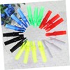 SUPVOX 6.2mm Arrow Tail Inserts 20pcs Nock Fitting Set Plastic