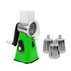 AMOS Rotary Multifunction Cheese Grater, Vegetable Fruit Slicer with Three