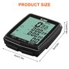 Wireless Bicycle Computer with 31 Functions, 2.0 Inch Multifunctional Bicycle
