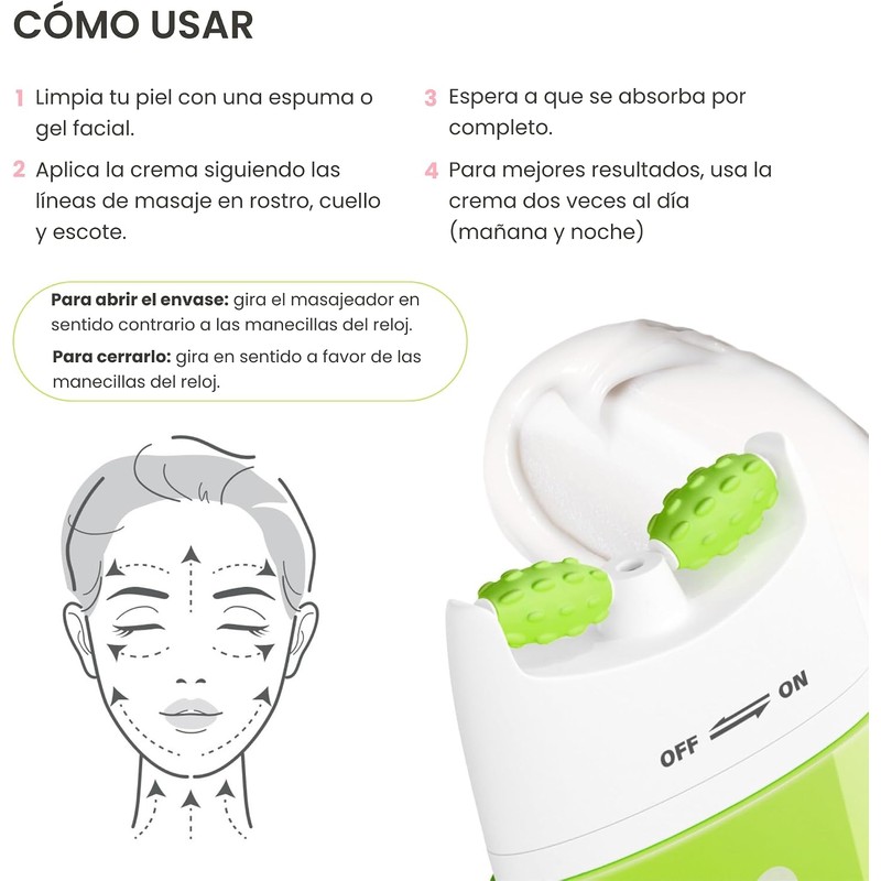 Crema Facial con Ceramidas Hidratación y Protección de la Piel
