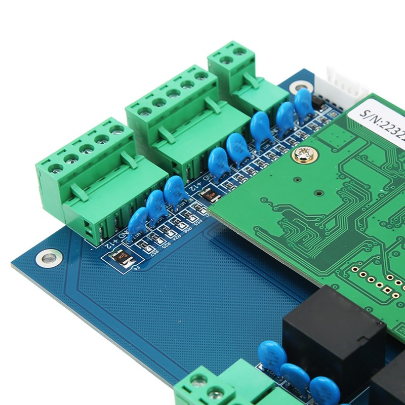 2 Doors Access Controller PCB Remote Controlling Security Network Access