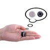 Ulincos Momentary Push Button Switch U19D1 1NO SPST Black Metal