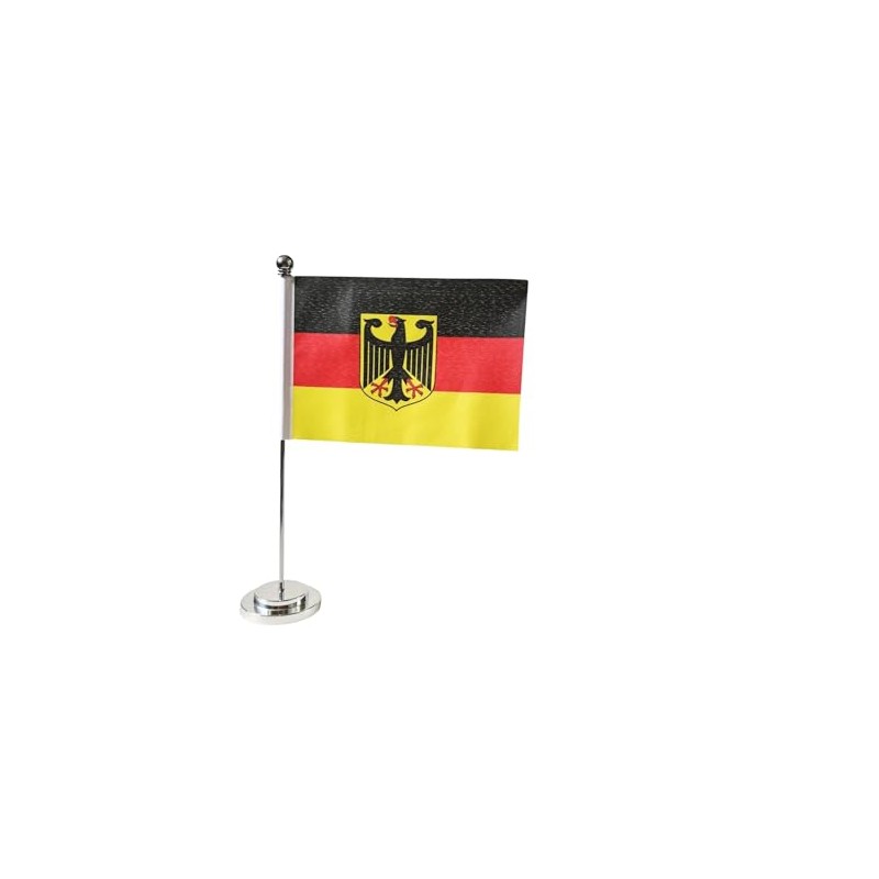 Table Flag Germany Desk Flag 21 x 14 cm Pole