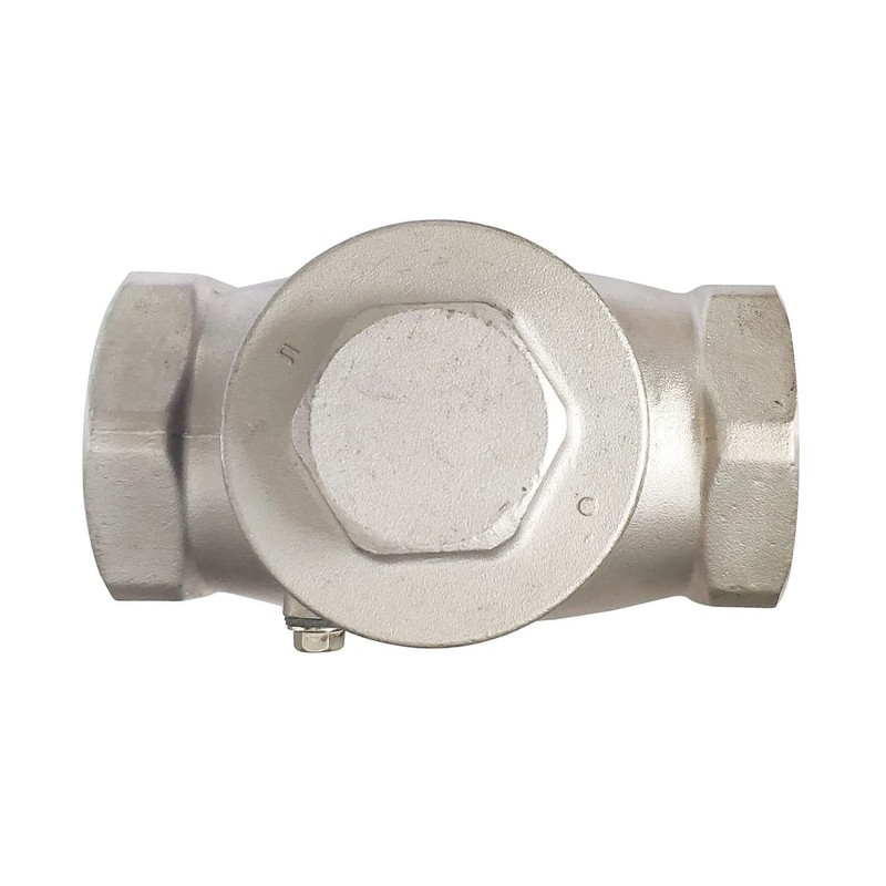 2" NPT Swing Check Valve Female WOG 200 PSI PN16