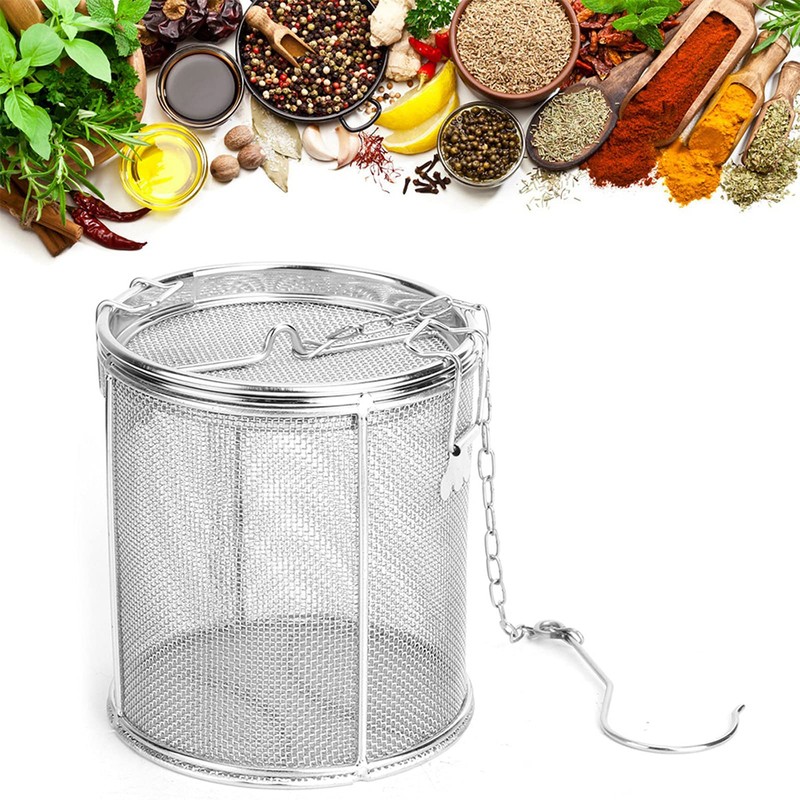 Tea Ball Infuser, Stainless Steel Fine Mesh Seasoning Strainer with