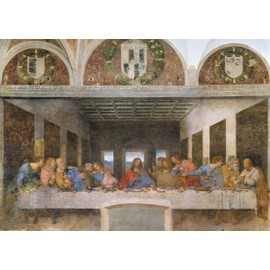 Clementoni - 31447 - Museum Collection puzzle for adults and children- Leonardo: The Last Supper - 1000 Pieces