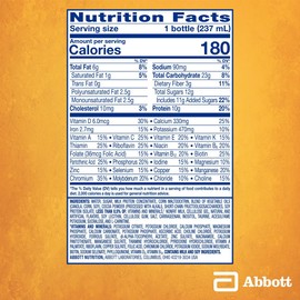 PediaSure SideKicks, Kids Protein Shake, With Key Nutrients and Protein to Help Kids Catch Up on Growth and Fill Nutrient Gaps, Chocolate, 8-fl-oz Bottle, Pack of 24