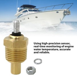 Water Temperature Sensor, New Coolant Temp Sensor for Mercruiser 806490T 3853787 by GRABOTE