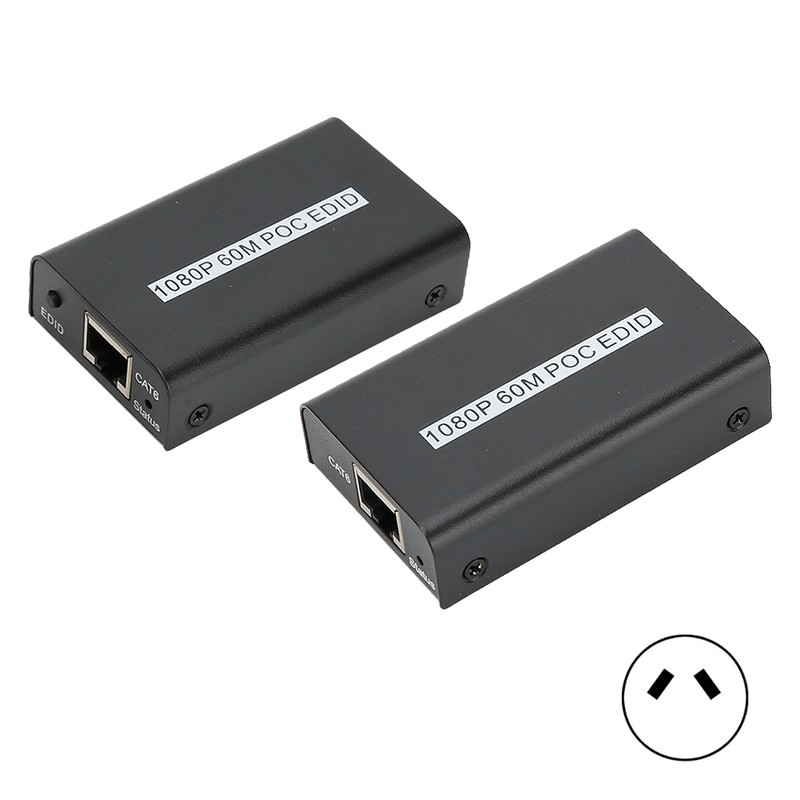 60M HD Multimedia Interface Single Cable Extender HDMI Network Transmission