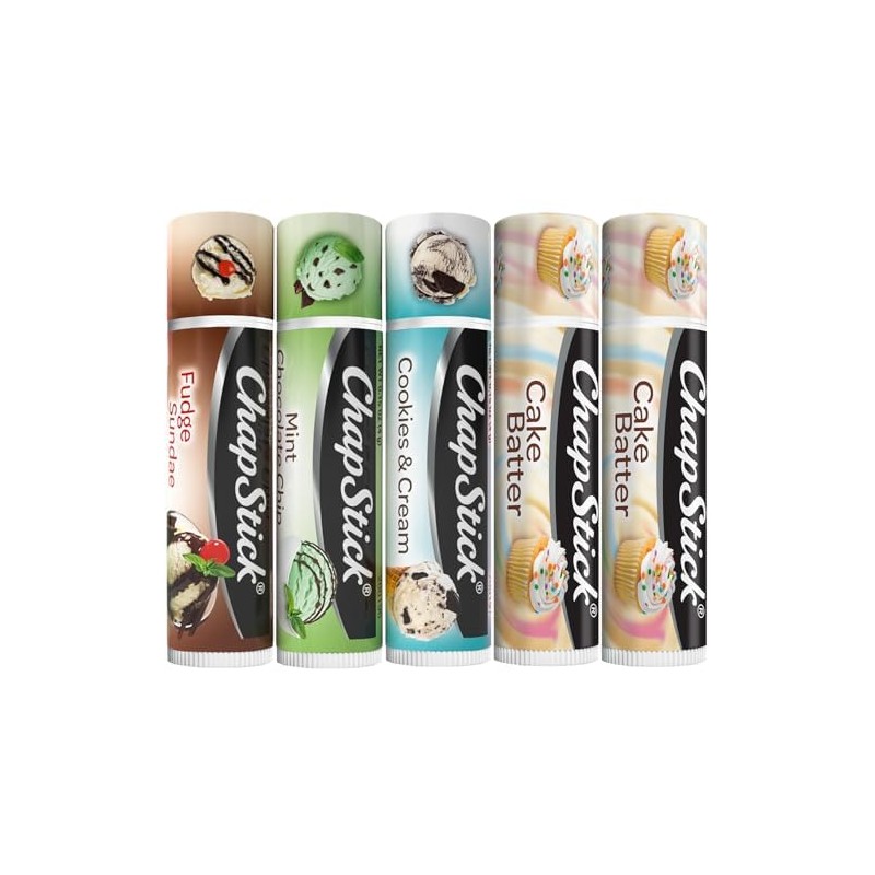 ChapStick Paquete de cuidado de labios – Ice Cream Classics