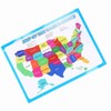 10pcs United States Map Easy to Read USA Ideal Wall
