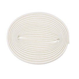 Rebower Fibreglass Sleeve Insulated Cable Protection Tube - 9.8 Ft-4 mm / White