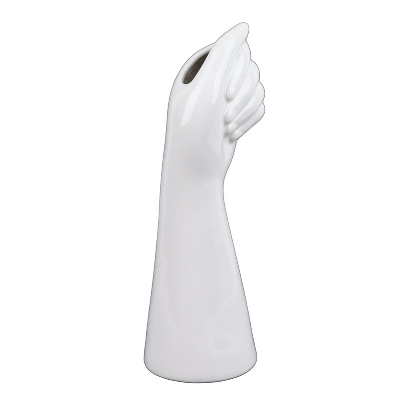 Human Body Ceramic Hand Vase Decorative Crafts Creative Living Room