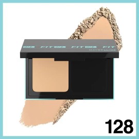 Base de maquillaje en polvo Maybelline Fit Me Powder Foundation Base En Polvo Maybelline Fit Me 24h Control Brillo 9 Gr tono 128 warm nude - 9mL 9g