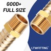 LTWFITTING Hose Nipple, Hose Fittings, Male Thread Size R (PT)