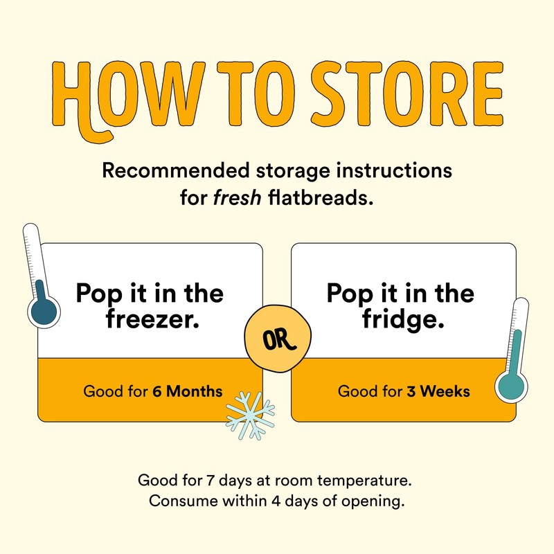 Atoria's Family Bakery Whole Grain & Flax Lavash Flatbread 10