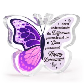 Retirement Gifts for Women, Retirement Gifts for Men, Butterfly-Shaped Plaque, Retirement Decorations, Retirement Gifts, Retirement Gift, Retirement Gift Ideas, Retirement Gifts for Women Friend