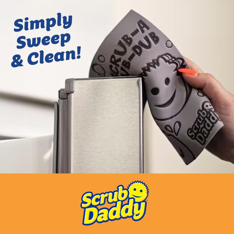 Scrub Daddy Damp Duster Towel - Durable Sponge-Like Dust Cleaner