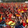 Spain Flag, Spanish Mini Flag, 10 Small Hand Waving Flags,