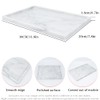 100% Natural Marble Serving Tray Luxury Marble Storage Tray for