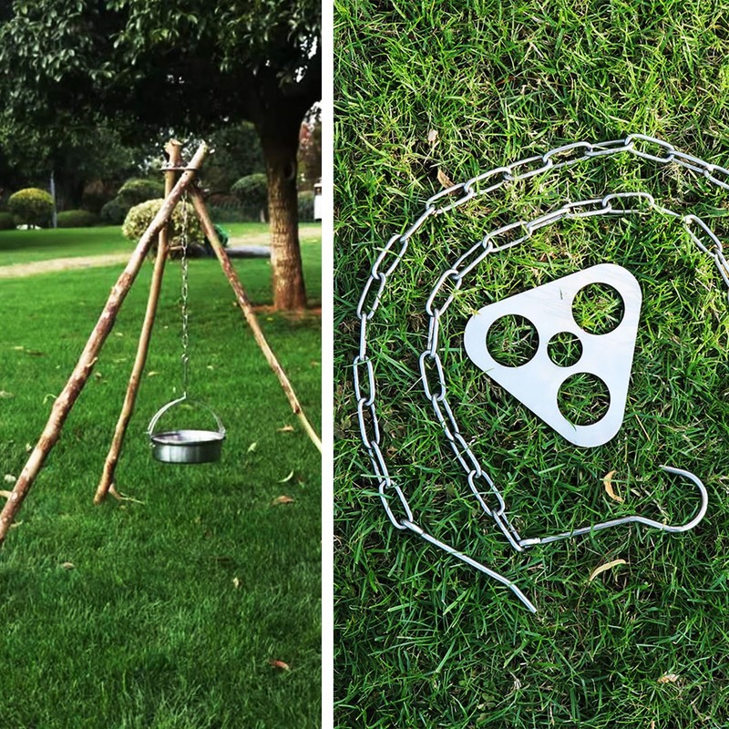Camping Tripod Fixing Board,Camping Tripod Grill Board,Camping Tripod Board Turn