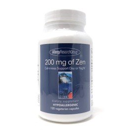 Allergy Research Group 200 mg of Zen (Theanine & GABA) 120 Veg. Capsules