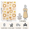 KICPOAY Swaddle Blanket for Cute Boho Sun Baby Receiving Blanket