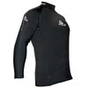 Adrenalin Men's Thermal 2P Fleece Rash Superstretch Long Sleeve Top, Black, Medium