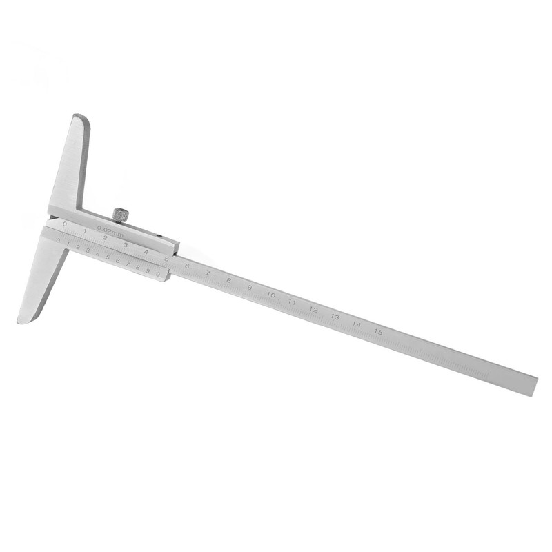 0‑150mm Depth Vernier Caliper 0.02mm Accuracy Gauge Instrument Ruler Depth