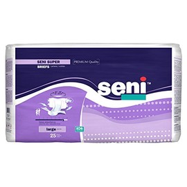 Seni Super Briefs Large, 75 Count